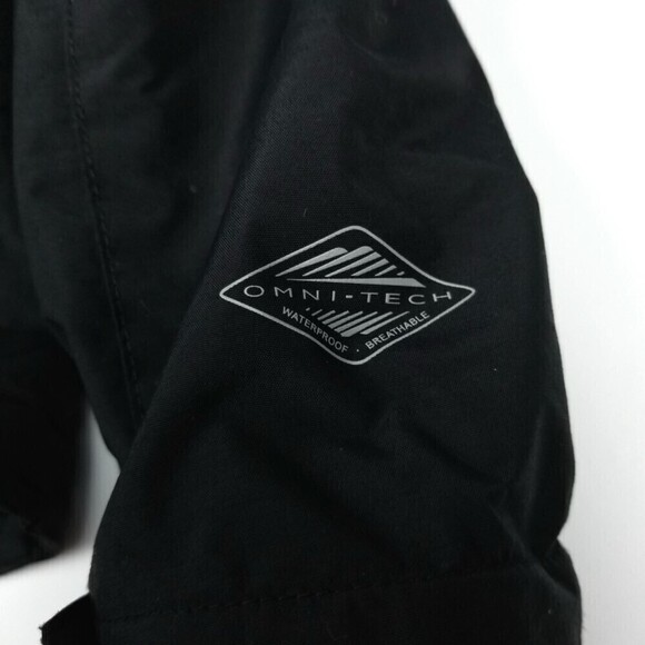 Columbia OmniTech Waterproof Hoodie Windbreaker Snow Jacket Small Black Gorpcore - Picture 6 of 8